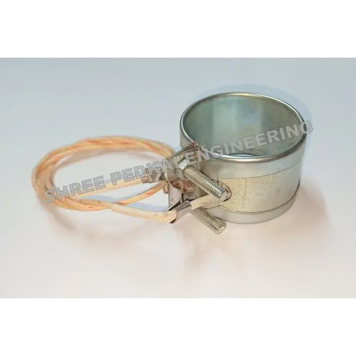 Nozzle Coil And Band Heaters - Stainless Steel, 230v Electric Power Source | Sleek Silver Finish, Portable Installation, Ideal For Industrial Applications