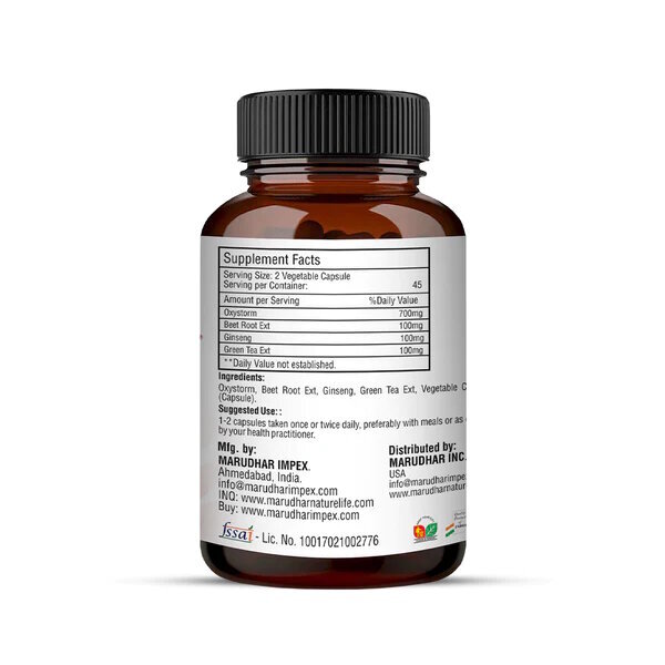 Energy Booster Capsules - Herbal Blend For Adults & Children | Natural Energy Support, Focus Enhancement, Private Labeling Available