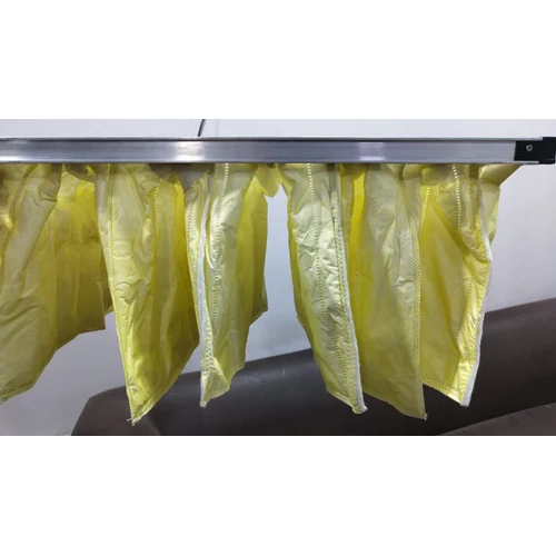 Yellow Pocket Filter For Paint Shop