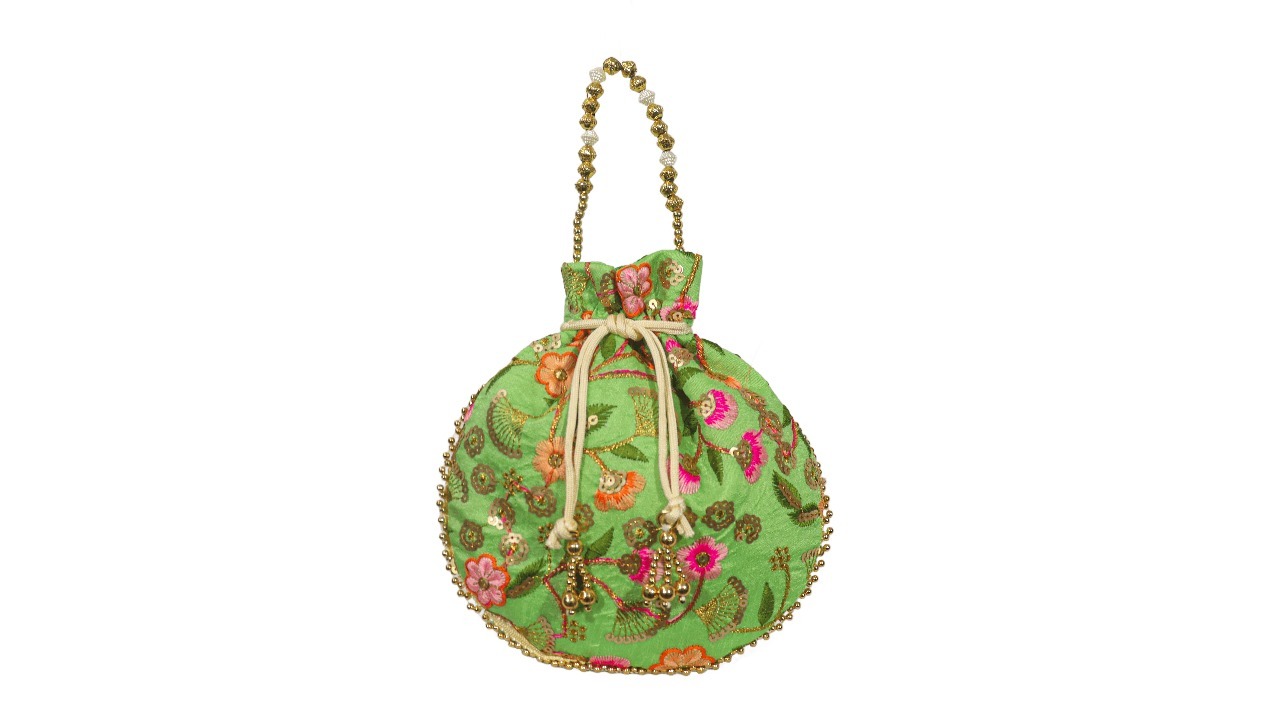 Gift Bag For Women - Cotton Fabric, 8.5x8.5 Inches, Circle Shape | Stylish And Convenient With Easy-carry Handles