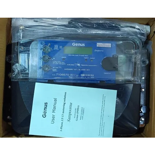 Transparent 40-200 Amp Meter With Embedded Ct Genus Brand