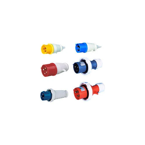 Industrial Plug Sockets - Durable Design, Versatile Jacket Color Options | 1-year Warranty, Ideal For Industrial Applications