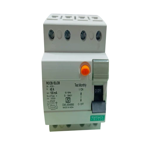 Residual Current Circuit Breakers By New India Trading Corporation