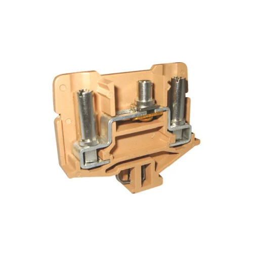 Terminal Block - Golden Finish | Industrial Application, 1-year Warranty