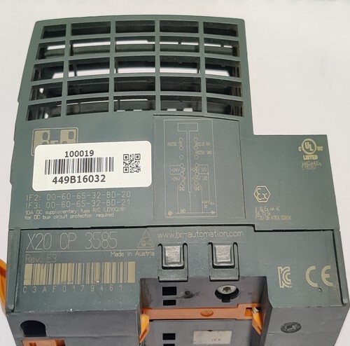 Br X20 Cp 3585 Cpu Module - Compact And Reliable Performance, Seamless Integration For Advanced Control Systems