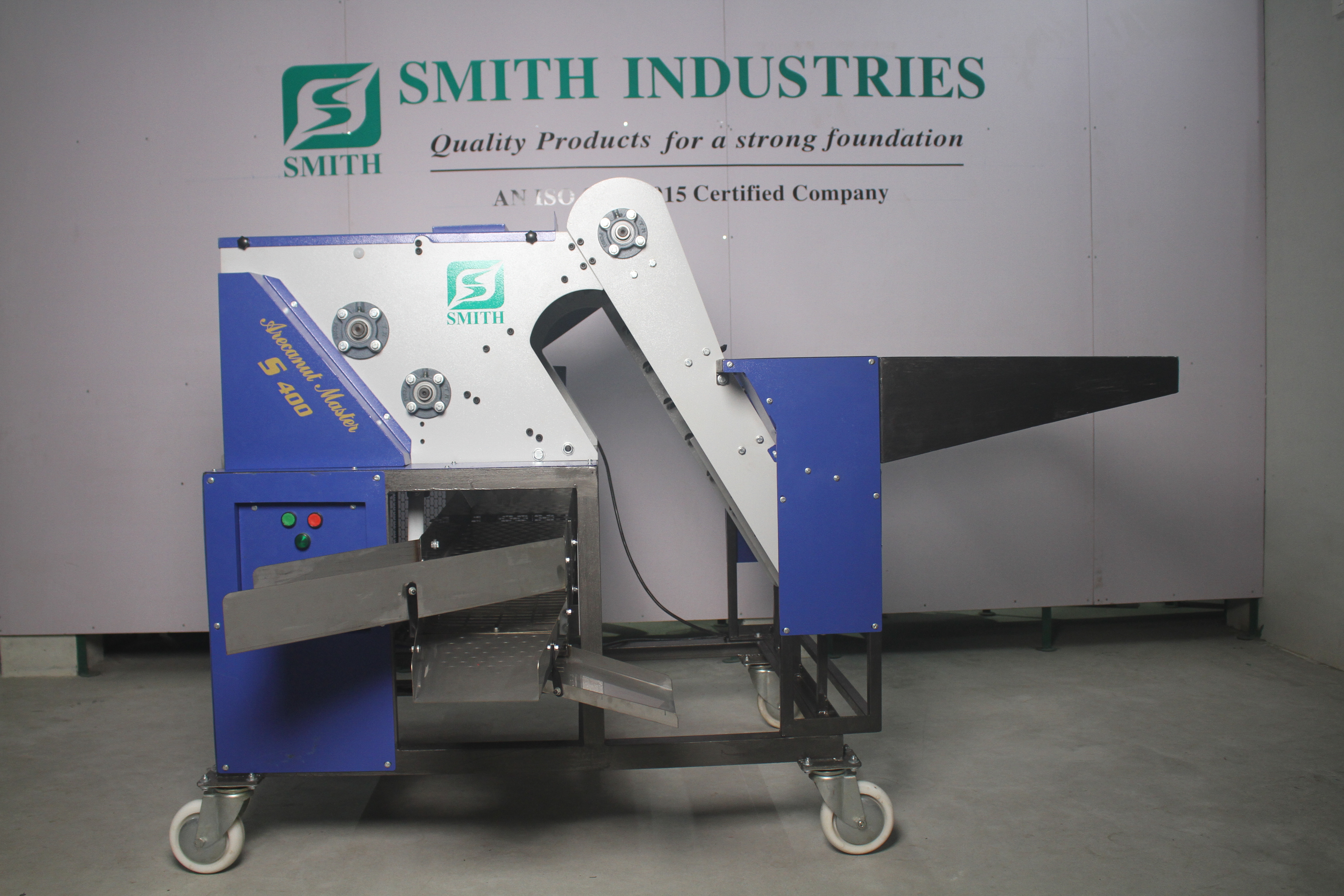 Supari Dehusking Machine - Electric Power Source, Full Option Arecanut Dehusker With Warranty | Ideal For Agriculture Applications