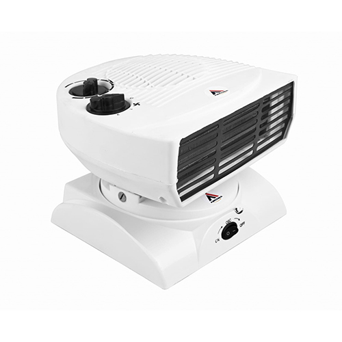 Aircona Fan Heater Vasco - Stainless Steel, Portable Design | Oscillating Function, 250V, 50W Power Output, Warranty Included