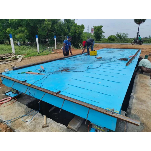 Orthotropic U Beam Weighbridge - Color: Blue