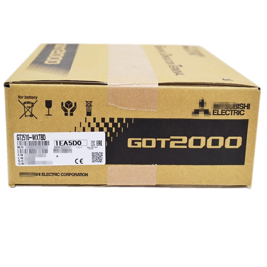 Mitsubishi Gt2510-wxtbd Hmi Warranty: 1 Year