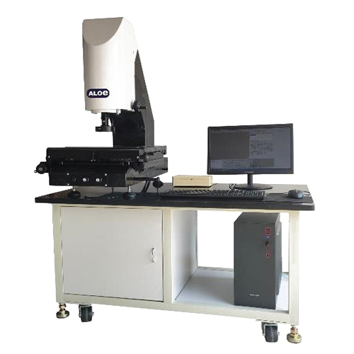 AGE Series Manual Vision Measurement Machine - Mild Steel, 0.7X-4.5X Magnification Range, Silver | High-Strength Granite Base, Optional Z-Axis Linear Scale, Efficient Performance