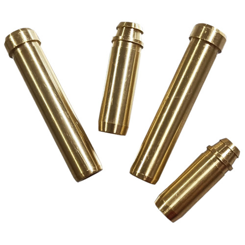 Car Valve Guide - Metal Construction, Polished Finish | Silver Color, Warranty Included