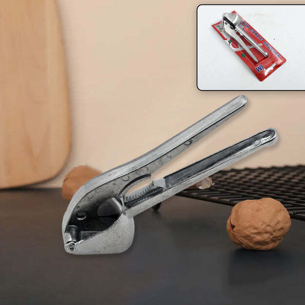 Garlic Press All Aluminum Easy To Use With Light Weight Without Difficulty Cooking Baking Kitchen Tool