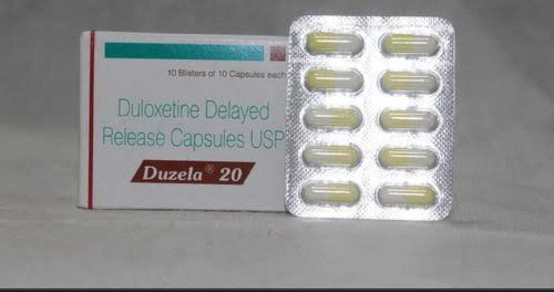 Duzela Capsule (Duloxetine) - Color: White