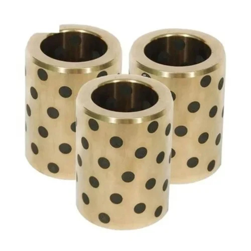 Aluminum Bronze Bushes - High-quality Bronze Material, Different Sizes Available - Polished Finish, Elegant Golden Color, Durable For Industrial Use