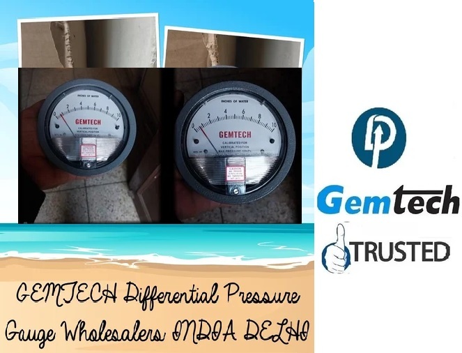 Gemtech G2010 Differential Pressure Gauge 0-10 Inch W.c In Gumandev Mandir Jhagadia Bharuch Gujarat