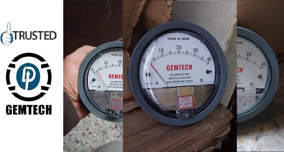 Series G2040 Gemtech Differential Pressure Gauge 0-40 Inch By Bhiwadi Industrial Area - Accuracy: A 2% Of Full Span At 70 21 3% On -0