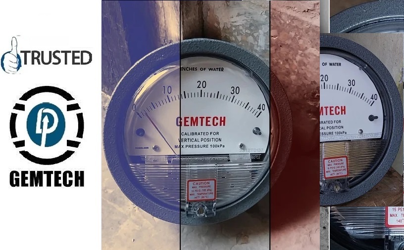 Series G2040 Gemtech Differential Pressure Gauge 0-40 Inch By Bhiwadi Industrial Area - Accuracy: A 2% Of Full Span At 70 21 3% On -0