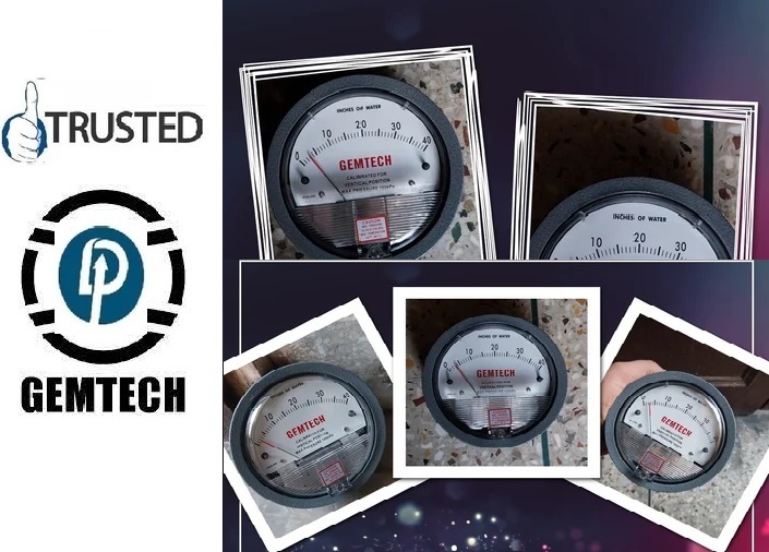 Series G2040 Gemtech Differential Pressure Gauge 0-40 Inch By Bhiwadi Industrial Area - Accuracy: A 2% Of Full Span At 70 21 3% On -0