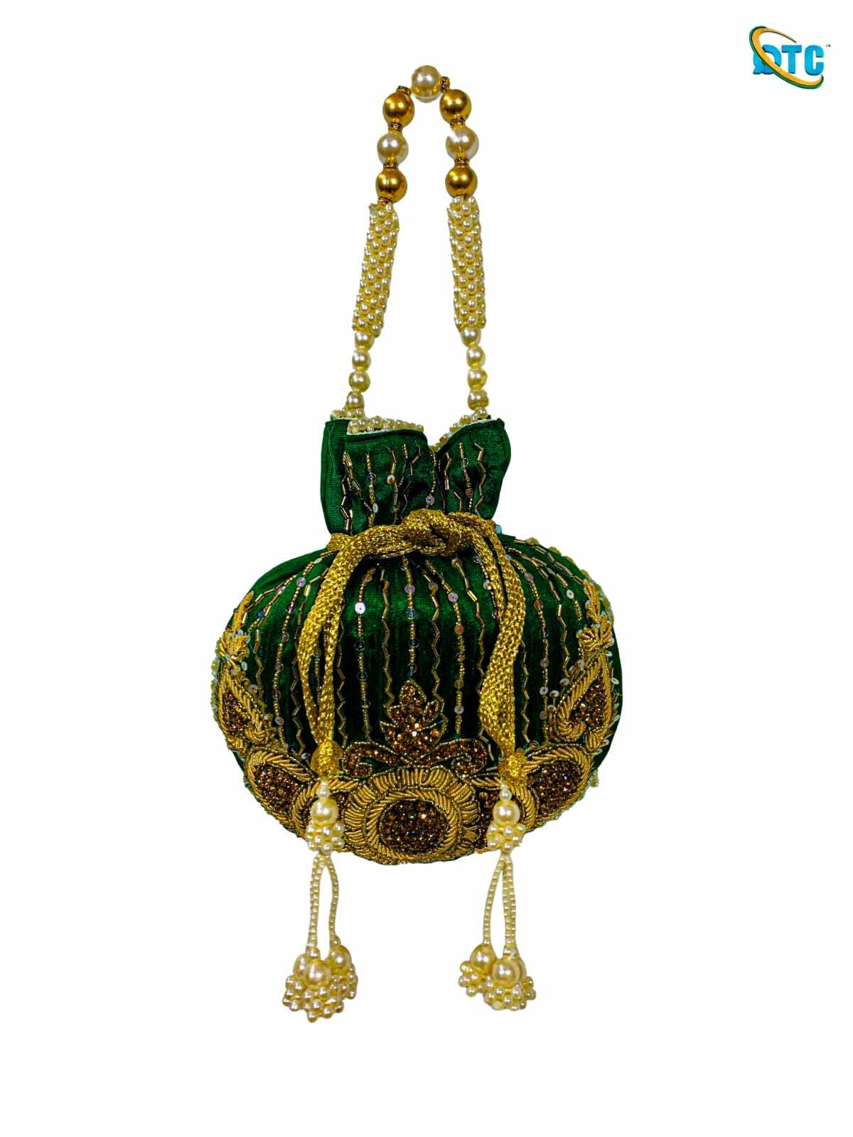 Potli Bag Dimond - Elegant Cotton Blend | Versatile Designs For Every Occasion, Perfect For Gifting And Daily Use