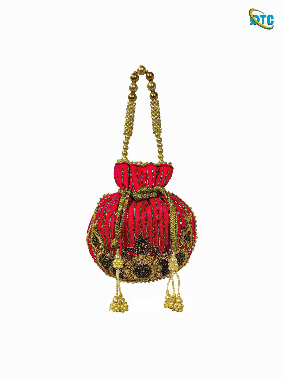 Potli Bag Dimond - Elegant Cotton Blend | Versatile Designs For Every Occasion, Perfect For Gifting And Daily Use