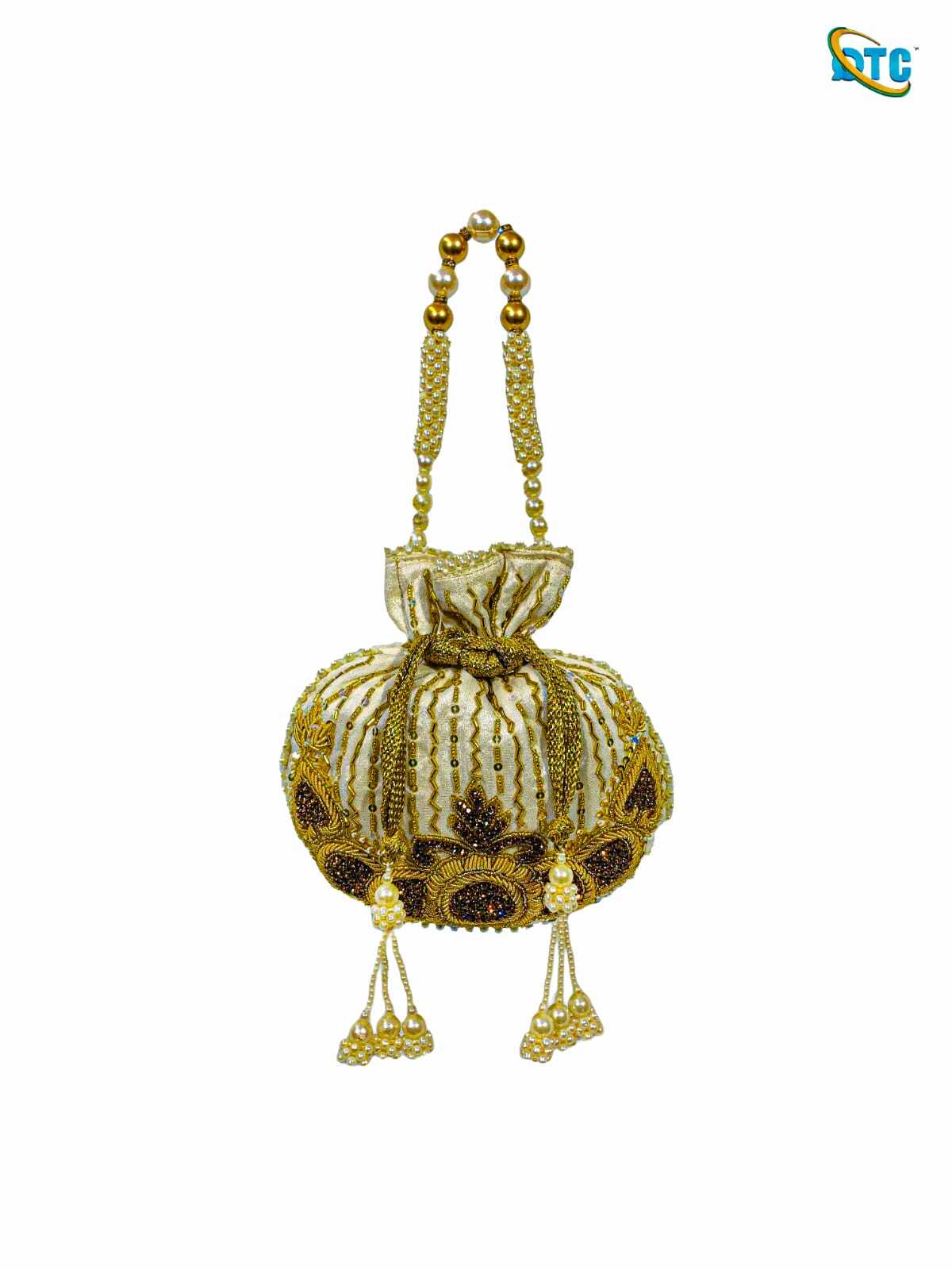 Potli Bag Dimond - Elegant Cotton Blend | Versatile Designs For Every Occasion, Perfect For Gifting And Daily Use