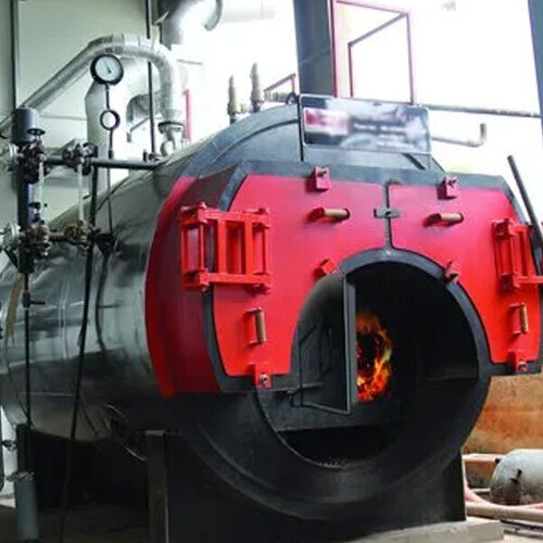 Industrial Steam Boiler For Plywood Industry - Color: Blue