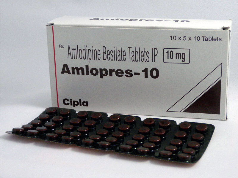 Amlopres Tablet (Amlodipine) - Ingredients: Amlodipine