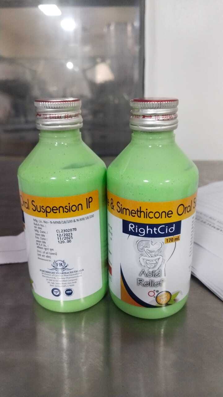 Simethicone 20mg Magaldrate 400mg