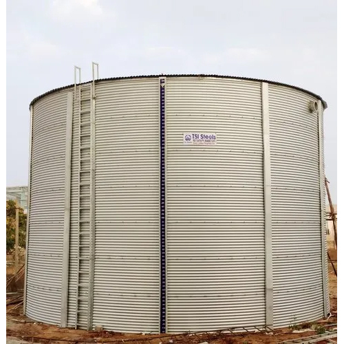 Grey 13 Kl Zinc Aluminium Water Storage Tank