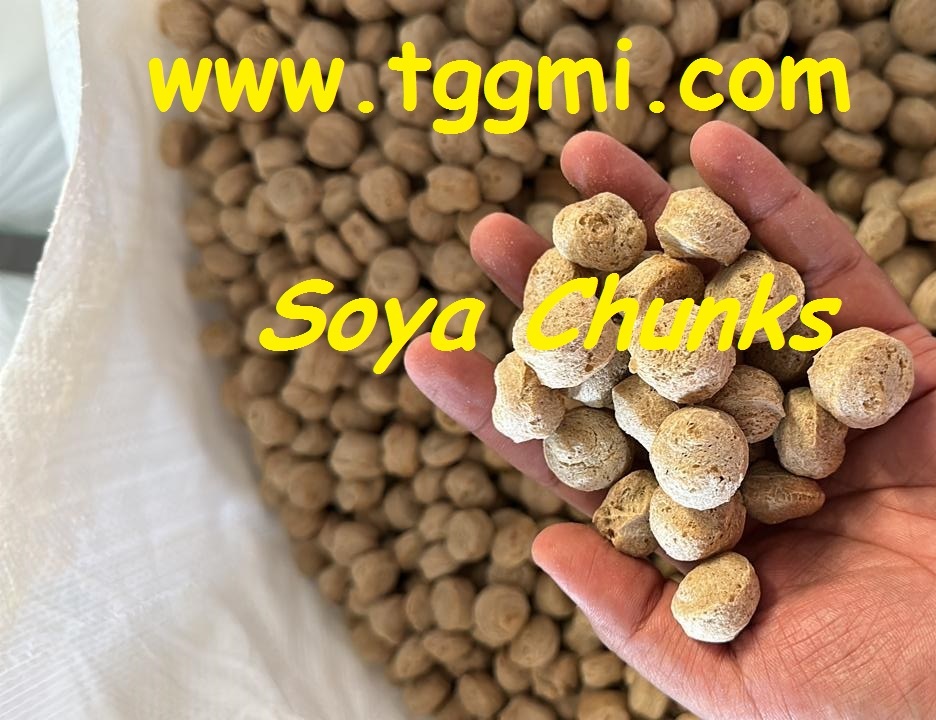 Soya Chunk - 100g Serving | Food Grade, Natural Shape, Ideal For Cooking, Low In Fat And Cholesterol, High In Protein And Calcium