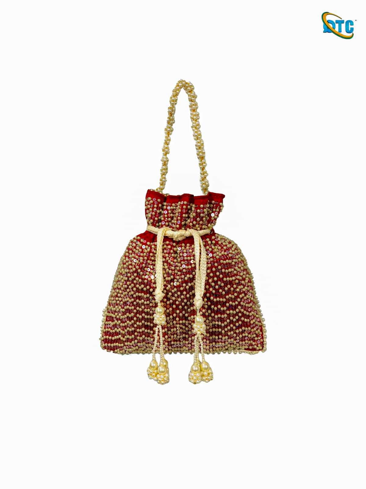 Moti Work Potli Bag