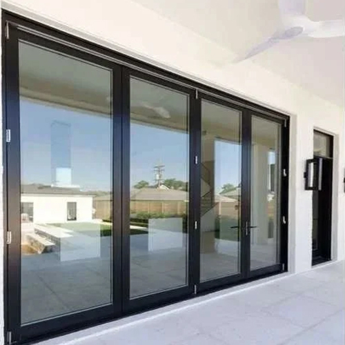 Powder Coated Aluminium Sliding Window - Aluminum Frame, Standard Size, White Color | Durable Stainless Steel Screen Netting, Ideal For Industrial Use