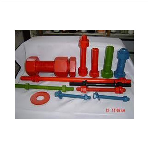 Ptfe लेपित नट बोल्ट