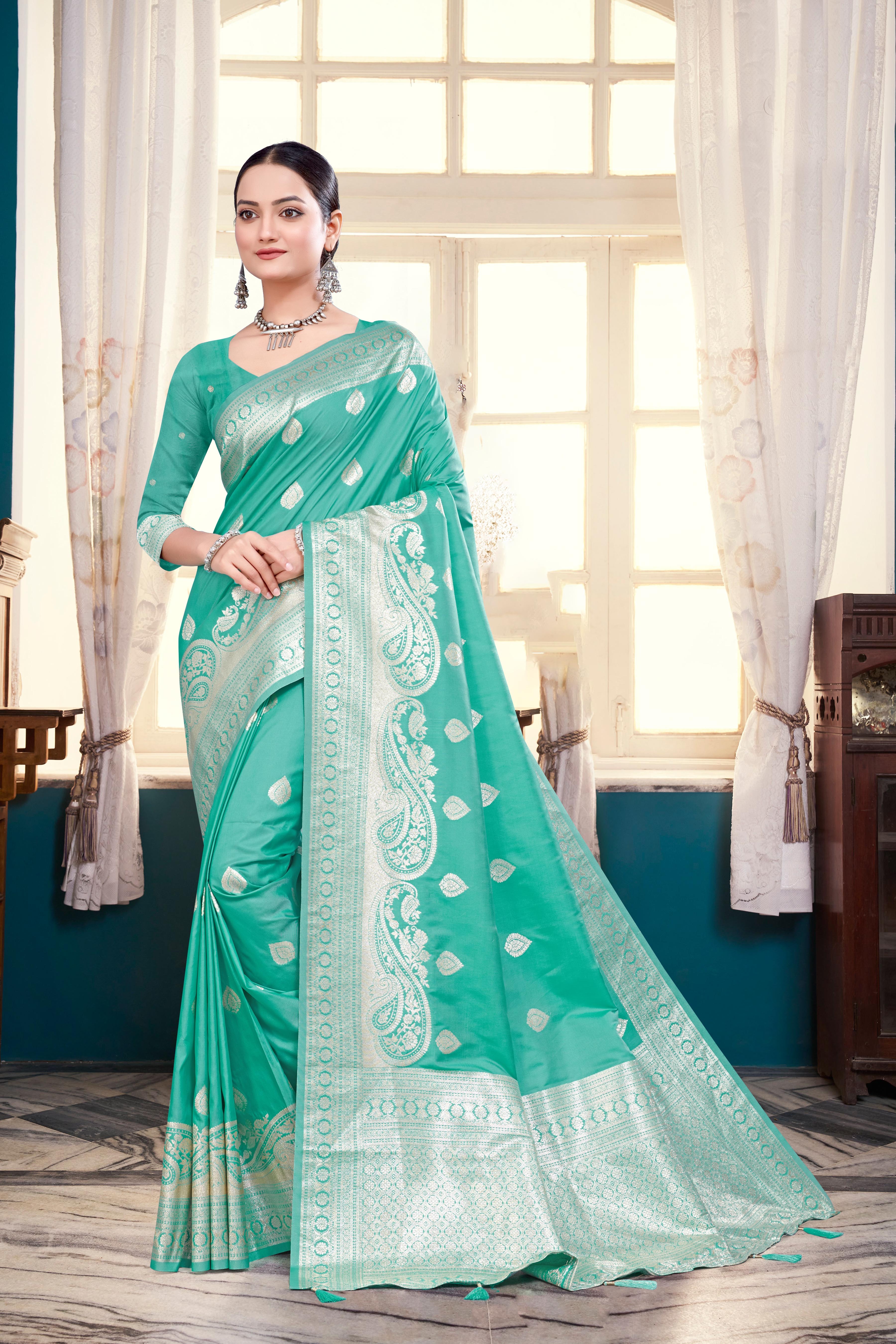 Ethnic New Rapier Silk Saree For Ladies-25255