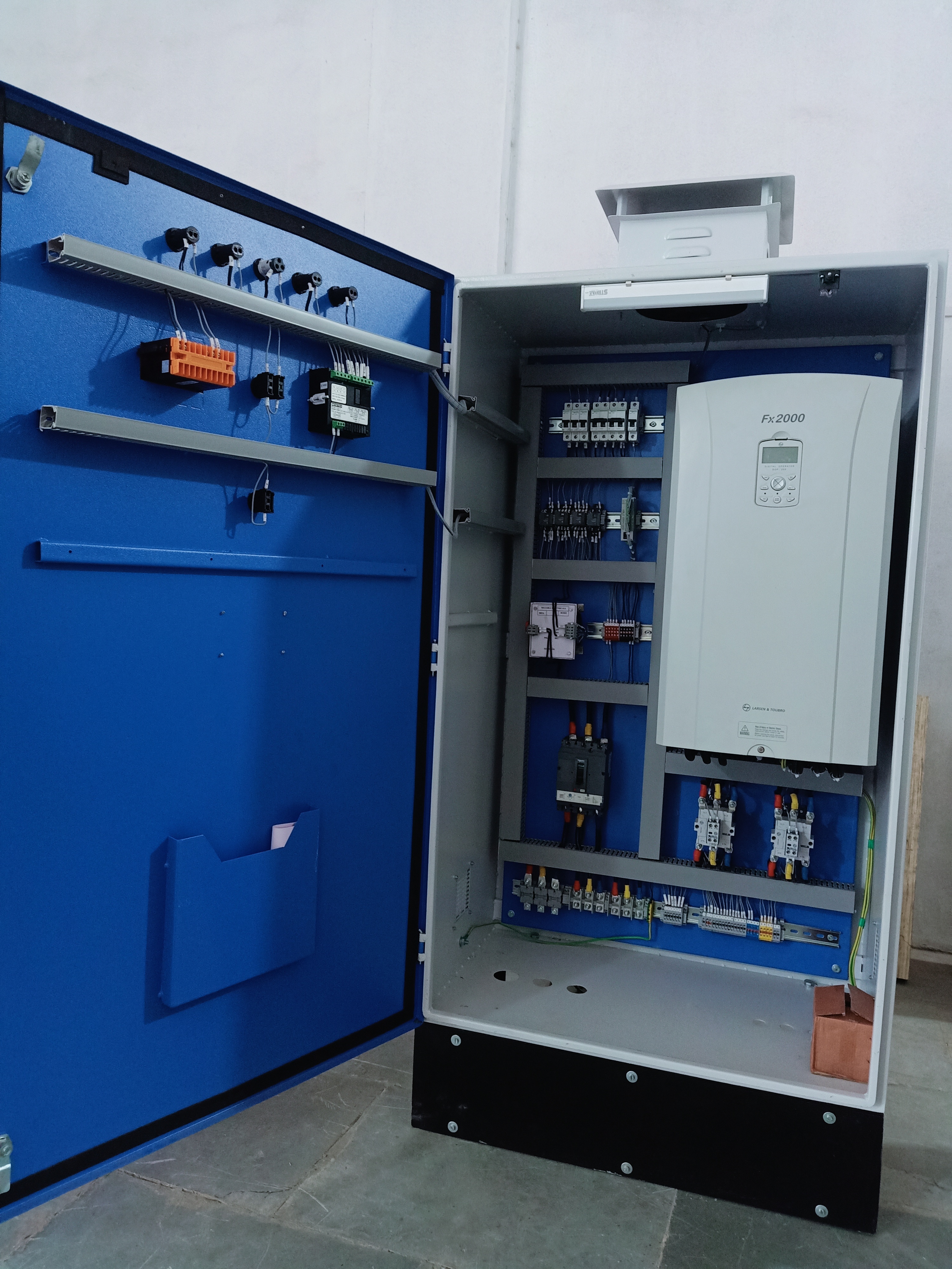 Ac Drive Control Panels - Mild Steel, 415v Rated Voltage | Energy Efficient, Long Service Life, Robust Performance