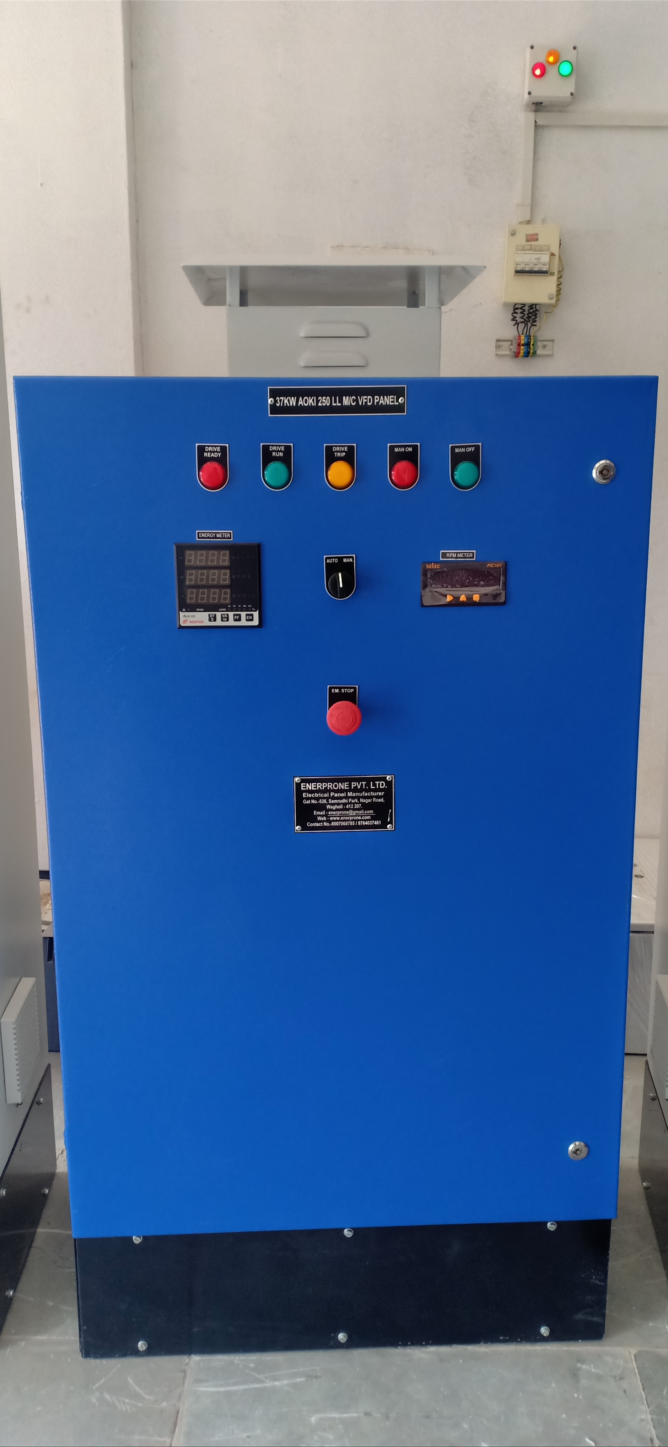 Ac Drive Control Panels - Mild Steel, 415v Rated Voltage | Energy Efficient, Long Service Life, Robust Performance
