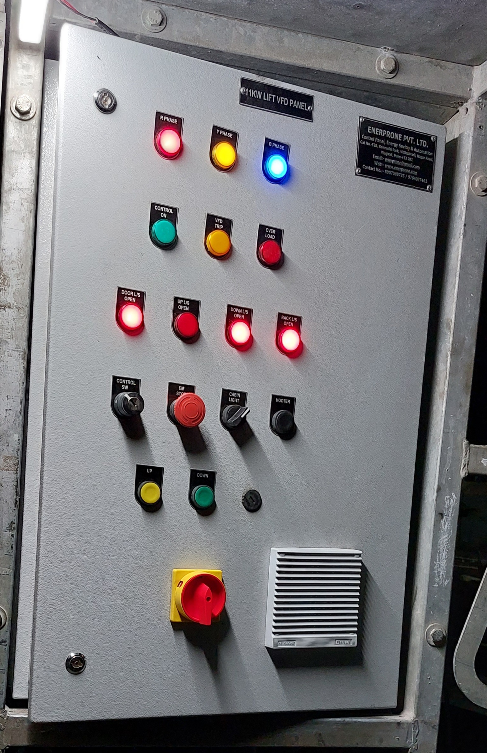 Mcc Control Panel Dimension (L*w*h): 1800*1800*400mm Nanometer (Nm)