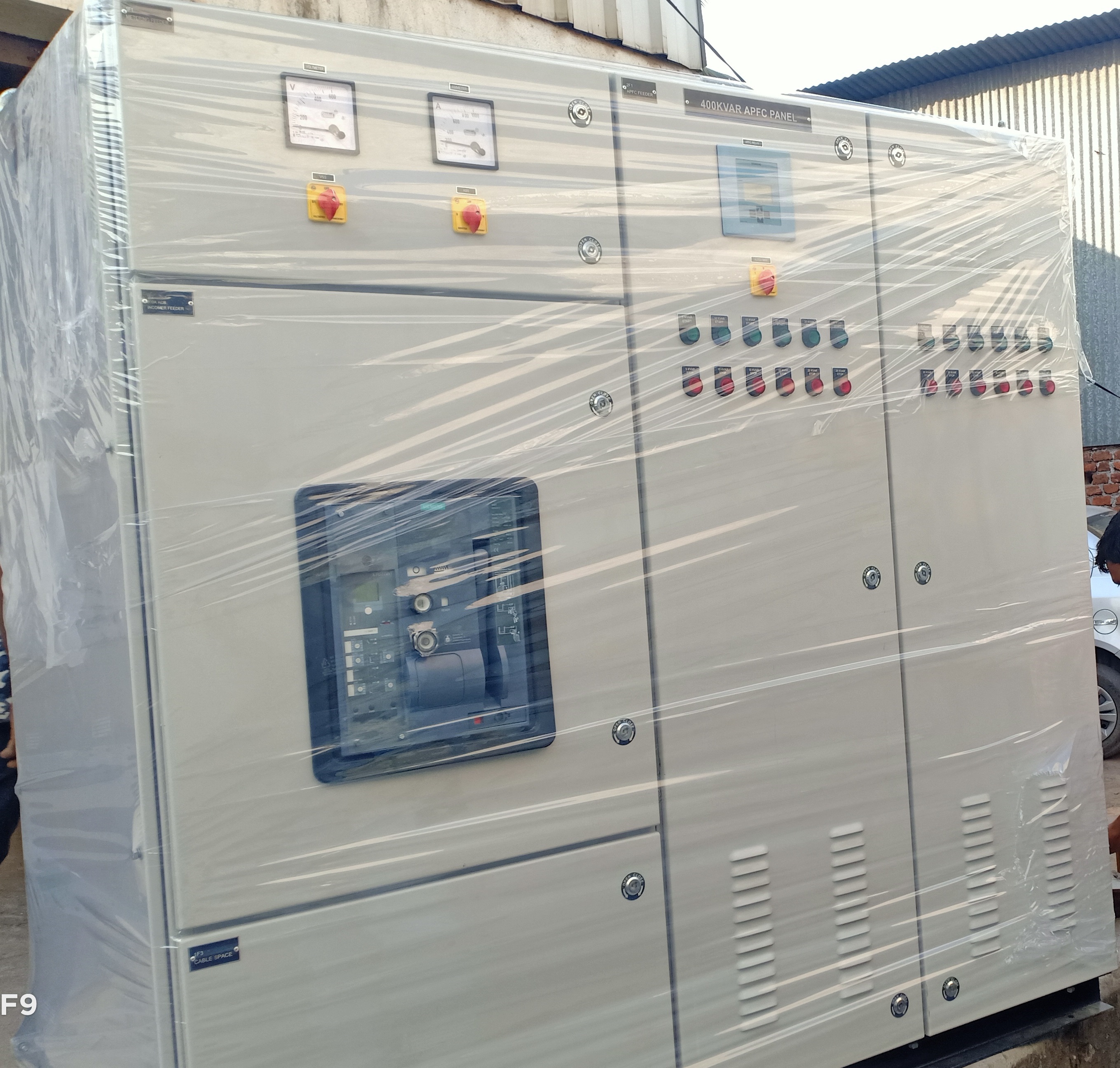 Apfc Control Panel - 415v Rated Insulation Voltage, 800x800x350mm Dimensions | Metal Material, Multi-way Operation, 150a Maximum Output Current, One Year Warranty