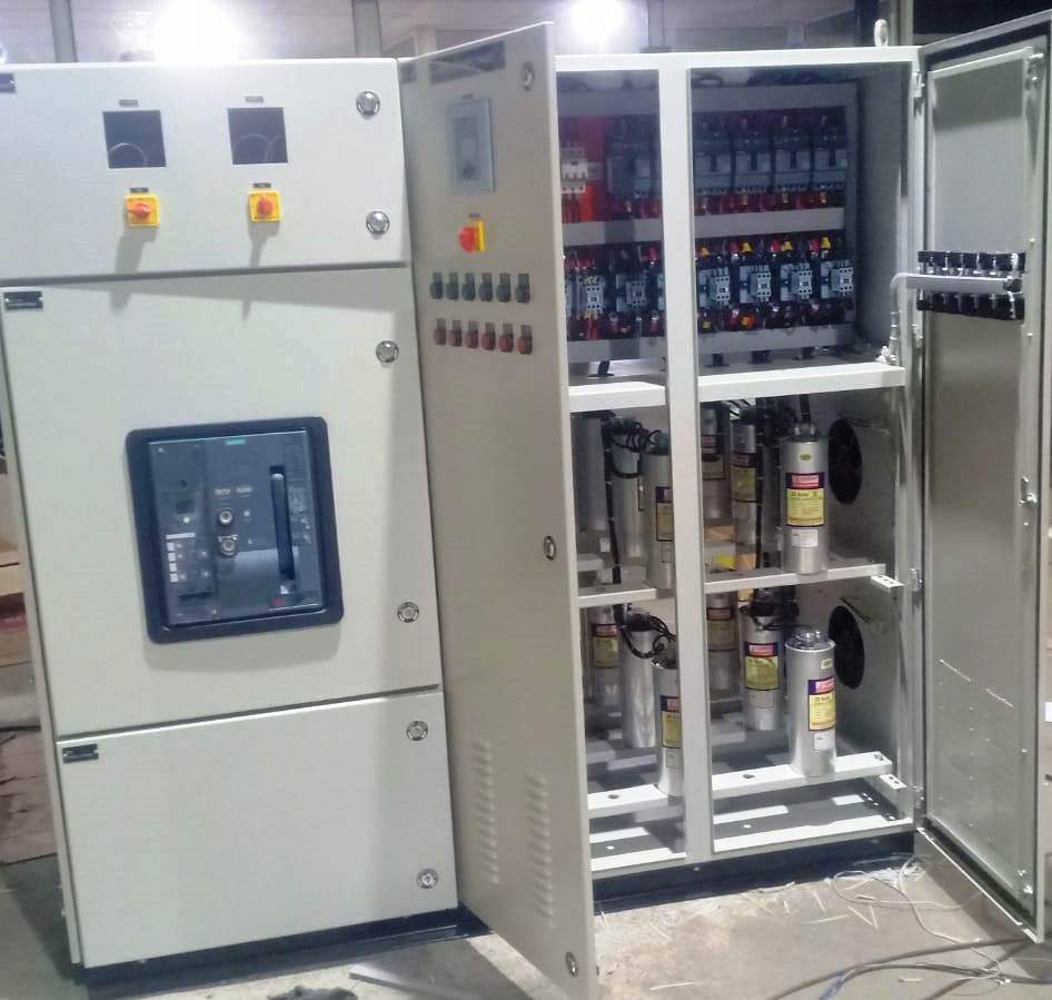 Power Factor Correction Panel Cover Material: Metal Base