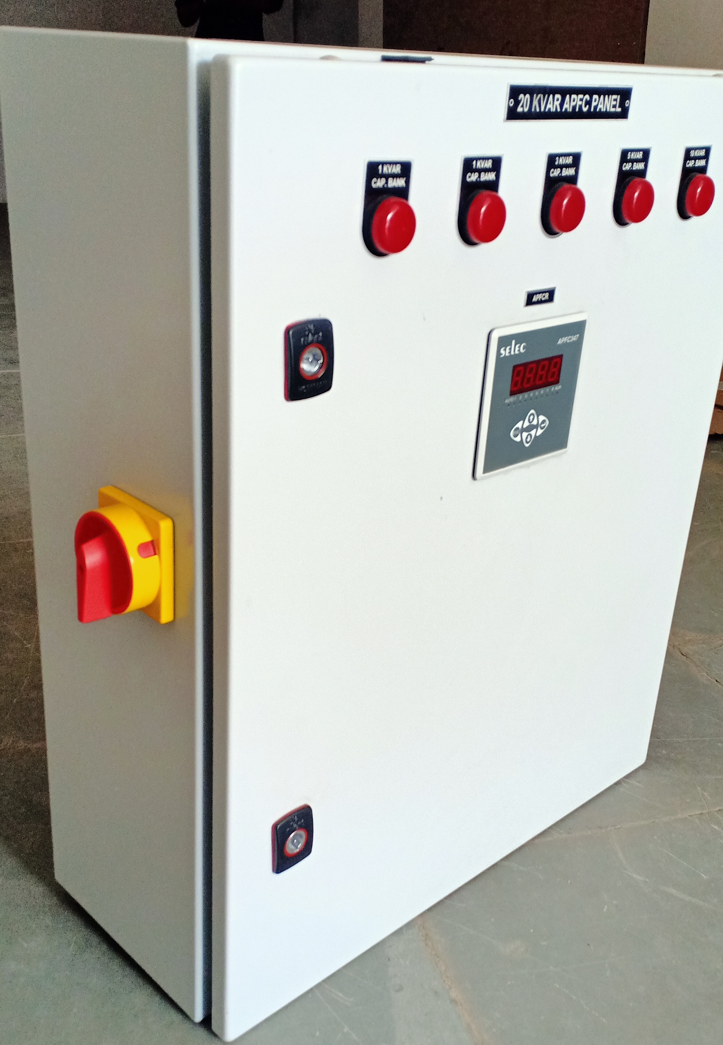 Power Factor Correction Panel Cover Material: Metal Base