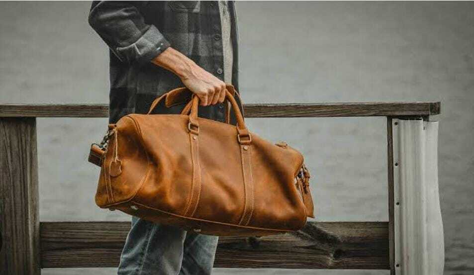 Vintage Leather Bag - Genuine Leather, 10x5x3 Inches, Brown | Clasp Closure, Removable Strap, Ideal For Everyday Use & Special Occasions