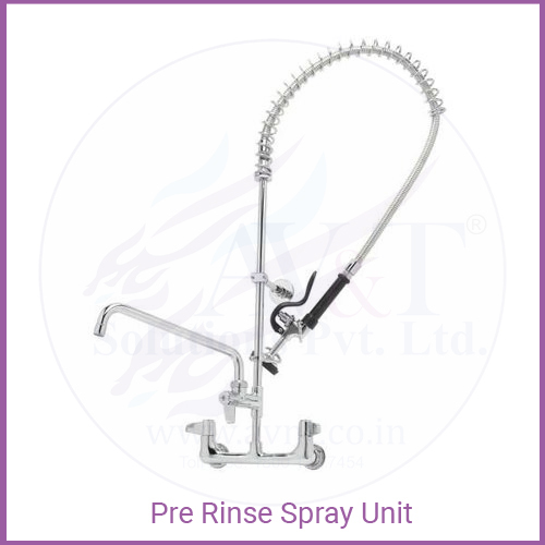 Wall Mount Pre Rinse Spray Unit Ex-6wp12-h - Color: Stainless Steel