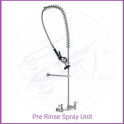 Wall Mount Pre Rinse Spray Unit Ex-6wp12-h - Color: Stainless Steel