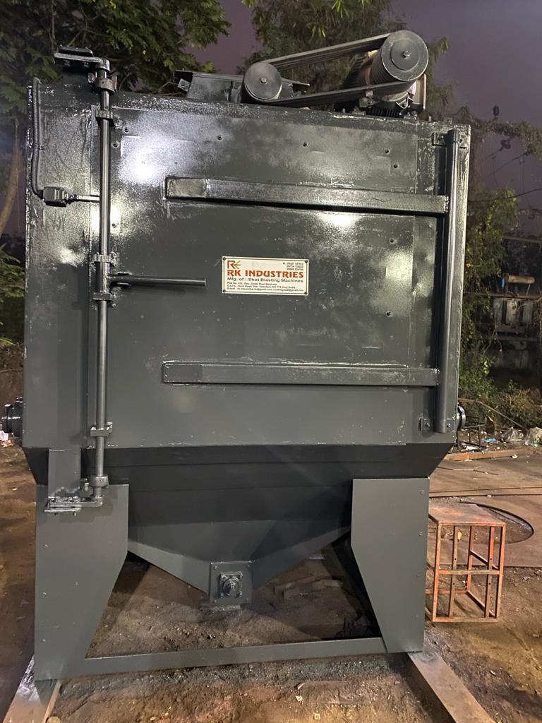 Tumblast Shot Blasting Machine - Color: Multicolor