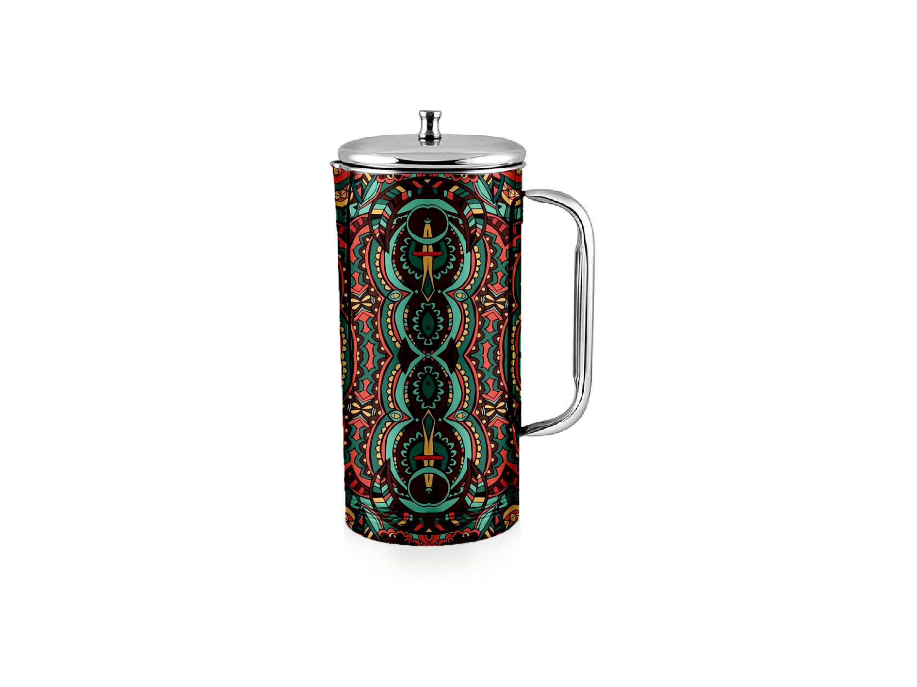 Hand Painted Enamelware Jug A148 - Color: Multicolour