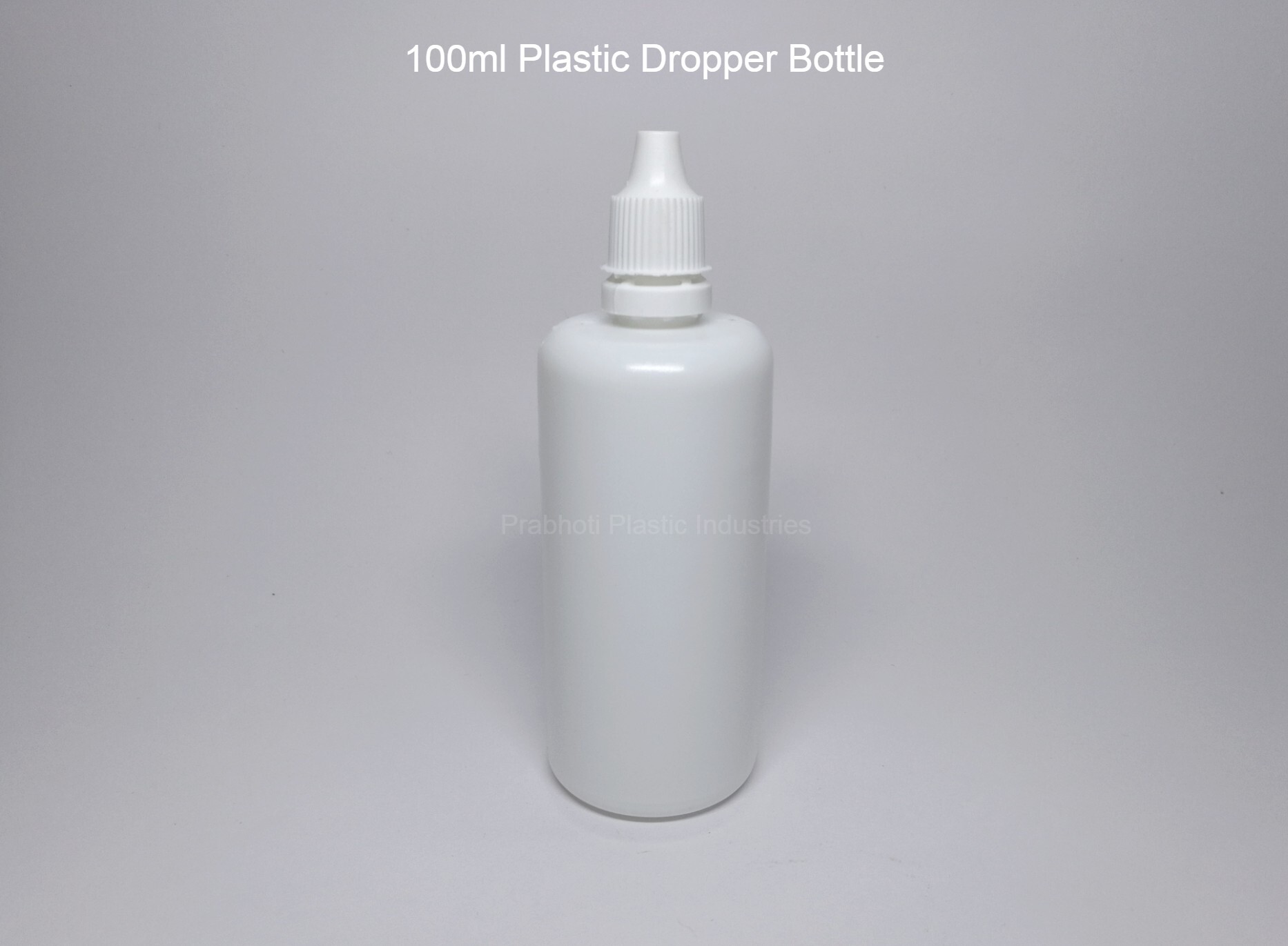 Eye Dropper Bottle - Plastic, 5-100ml Capacity | Screw Cap, Customizable Color Options