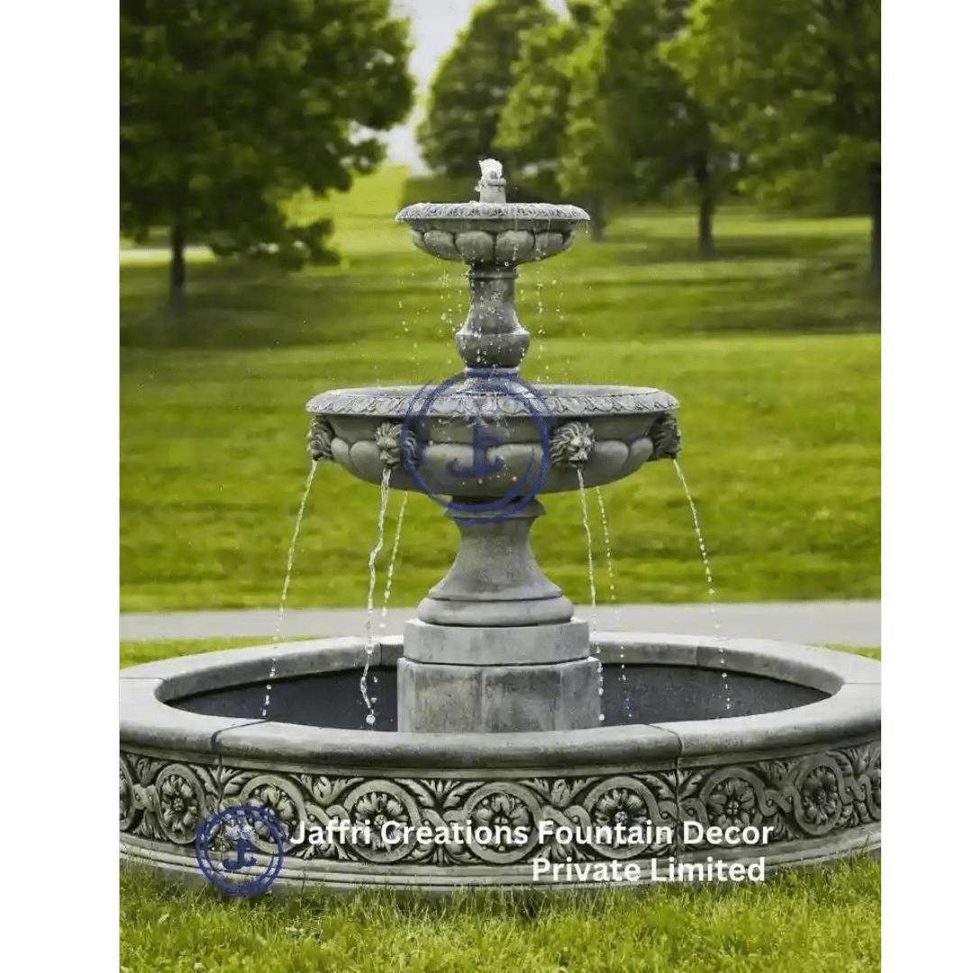 Standalone 2 Tier Fountain - Color: Brown