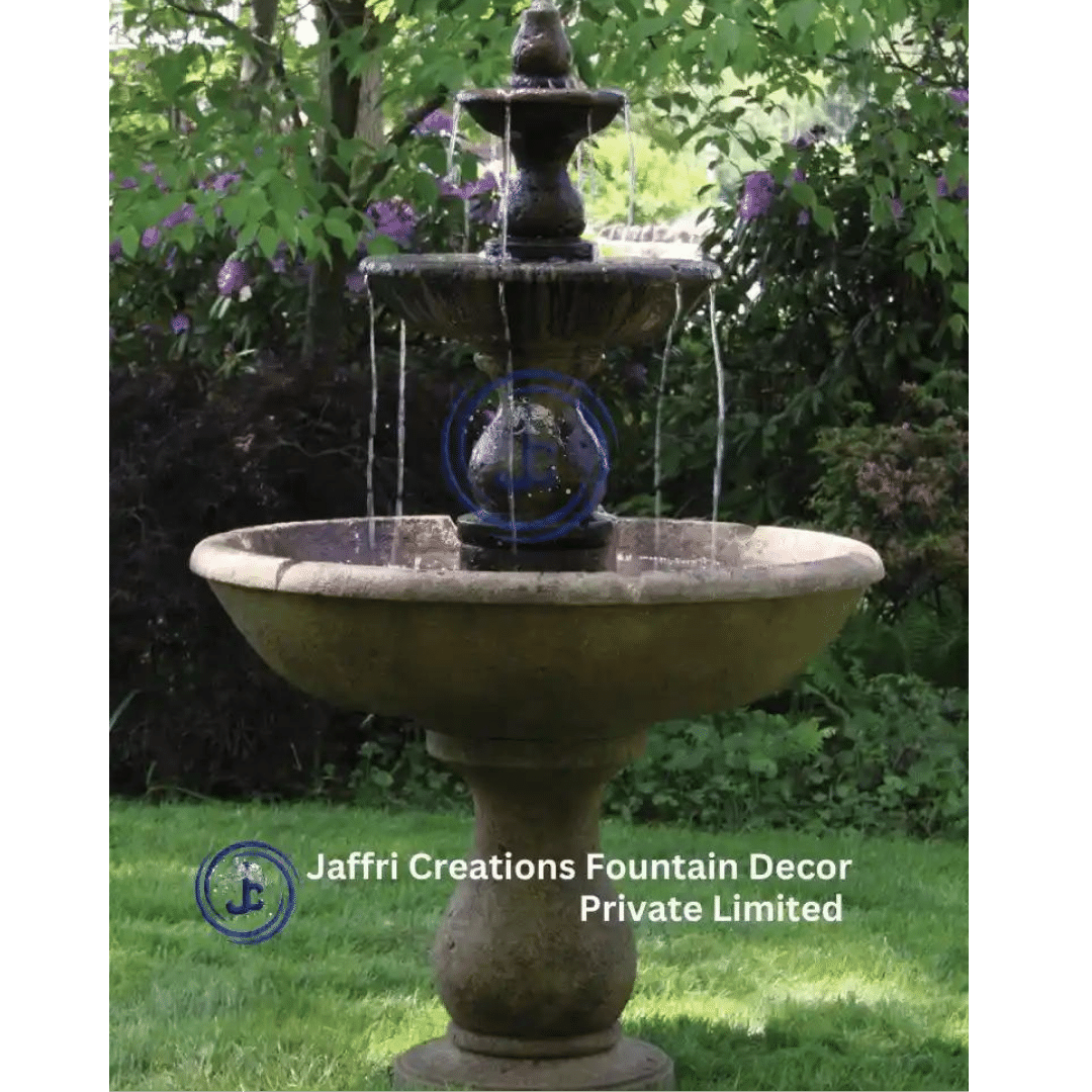 Standalone 2 Tier Fountain - Color: Brown