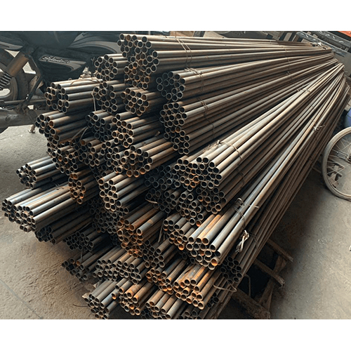 Ms Round Pipes - Stainless Steel, Customizable Sizes , Galvanized Surface Treatment , Seamless Ansi Standard Quality