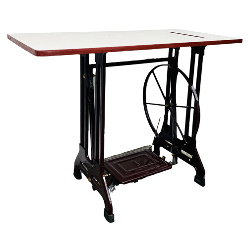 Indian Sewing Machine Over Lock Table - Color: As Per Requirement